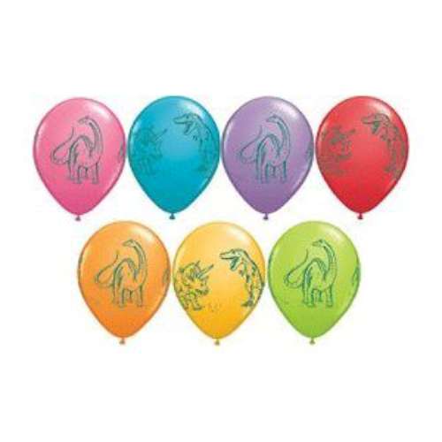 Dinosaurs In Action Party Balloons - Click Image to Close